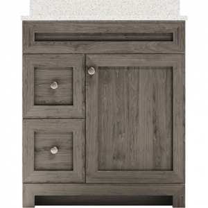 Canmore Vanity Cabinet 30″ Available Left Handling